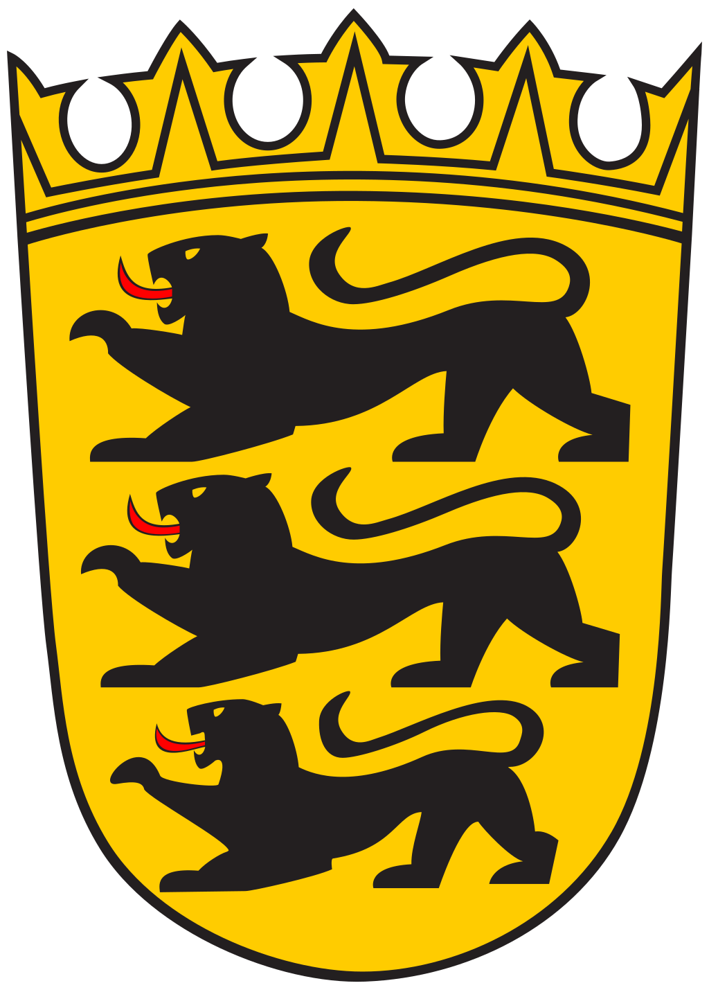Wappen von Baden-Württemberg