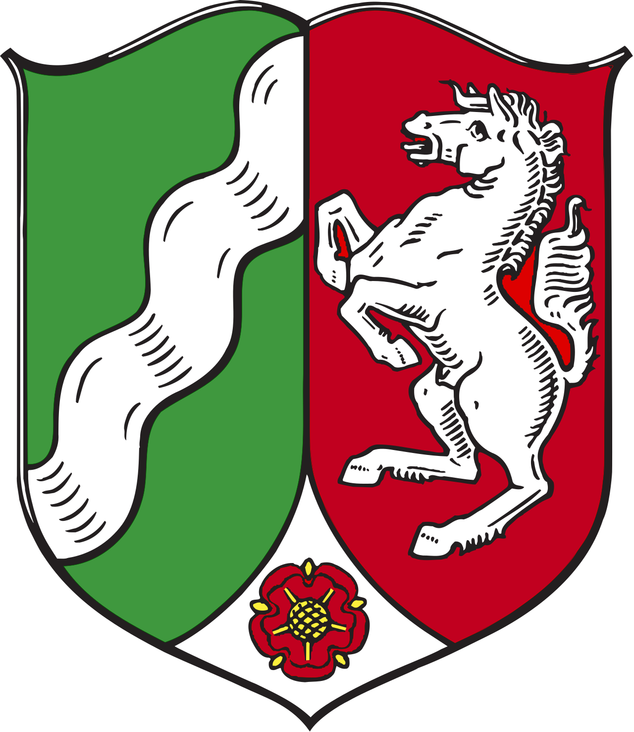 Wappen von Nordrhein-Westfalen