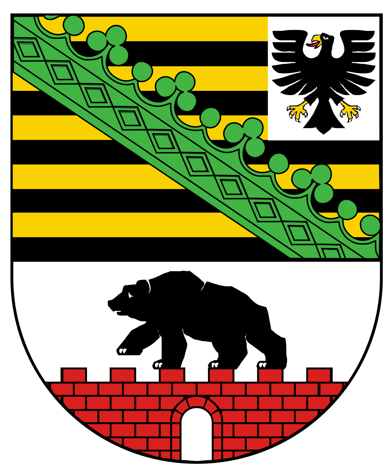 Wappen von Sachsen-Anhalt