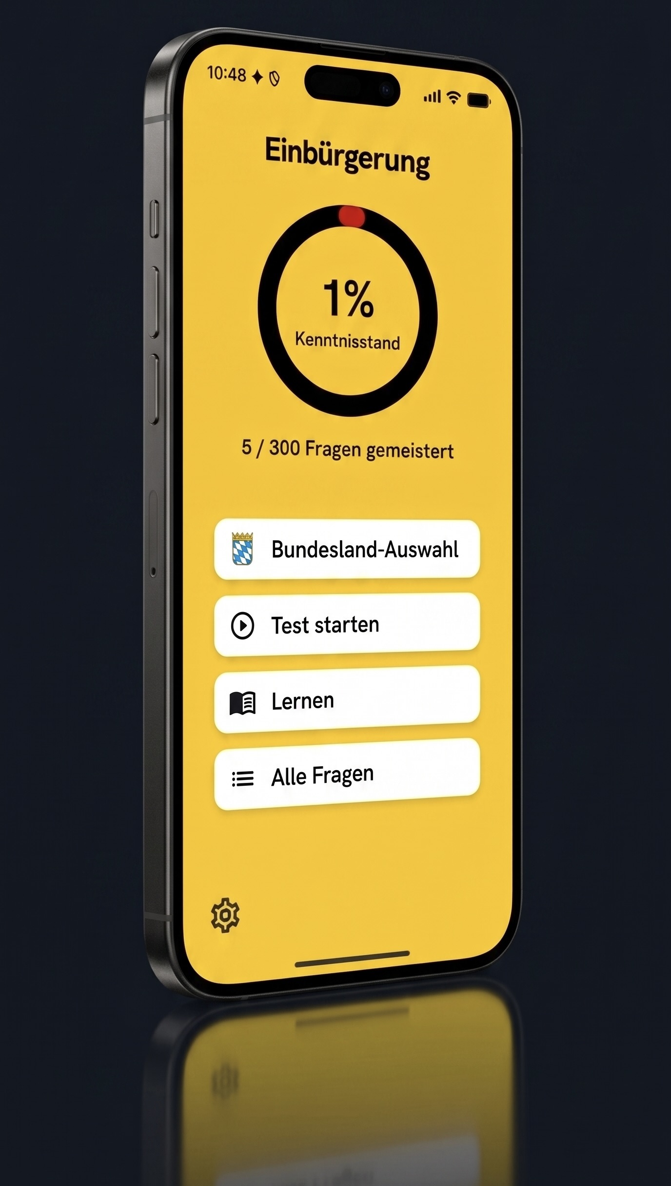 BürgerBlitz App – Einbürgerungstest Trainer